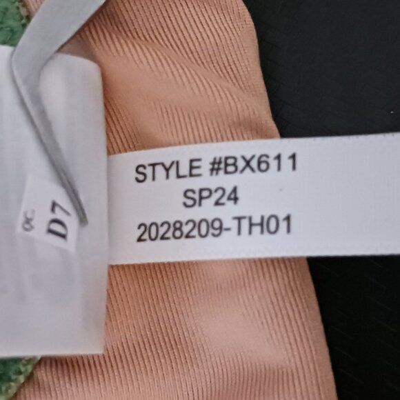 NEW J. Crew Women’s Heritage Scoop Neck Bikini Top‎ Rustic Willow/Sage Green XS - Picture 7 of 9